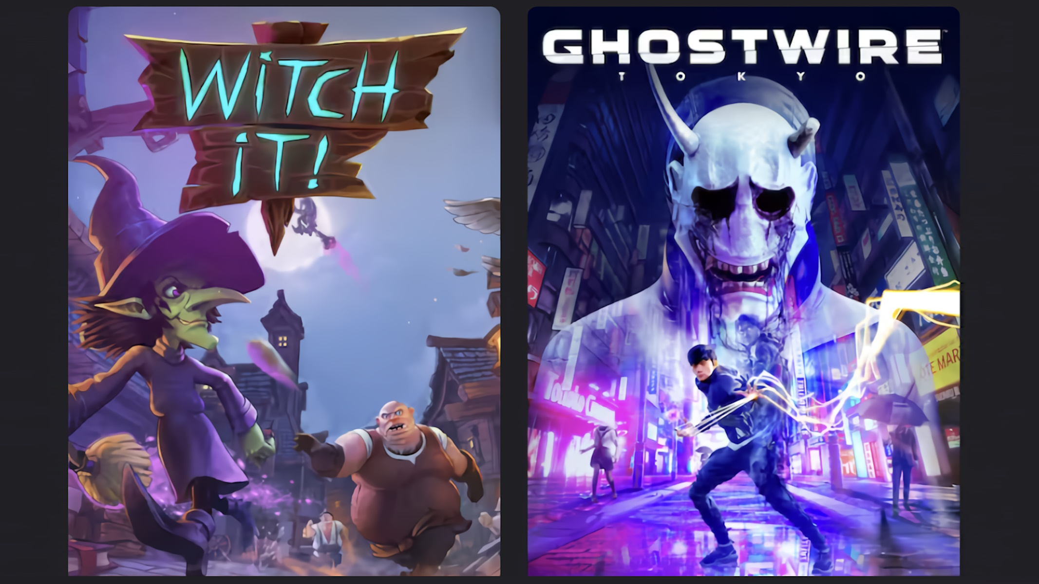 Witch It e Ghostwire: Tokyo gratis il 31 ottobre 2024 su Epic Games