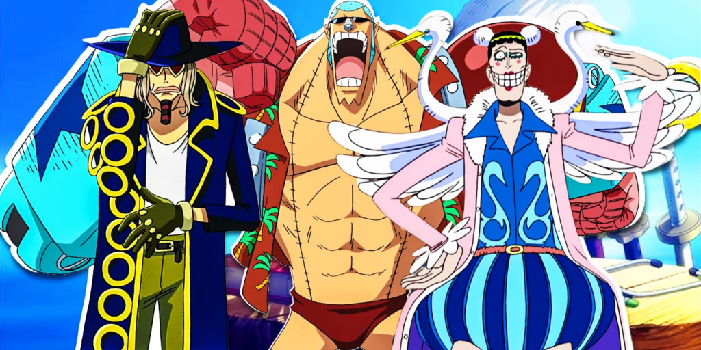 Jango, Bonclay e Franky di One Piece