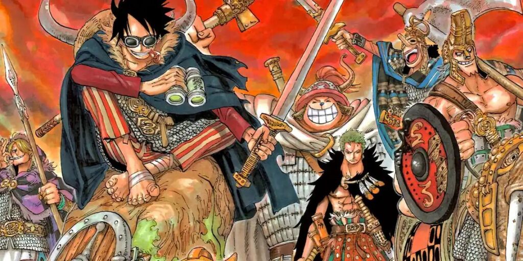 one piece 1129 primi spoiler svelano identitA dio sole elbaf v6 747721