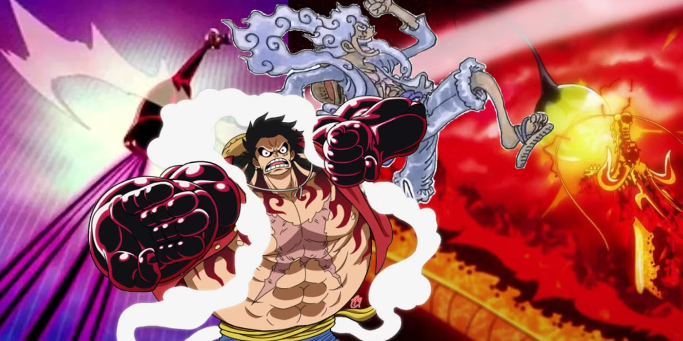 One Piece 1129, Luffy Kong gun gear 4th