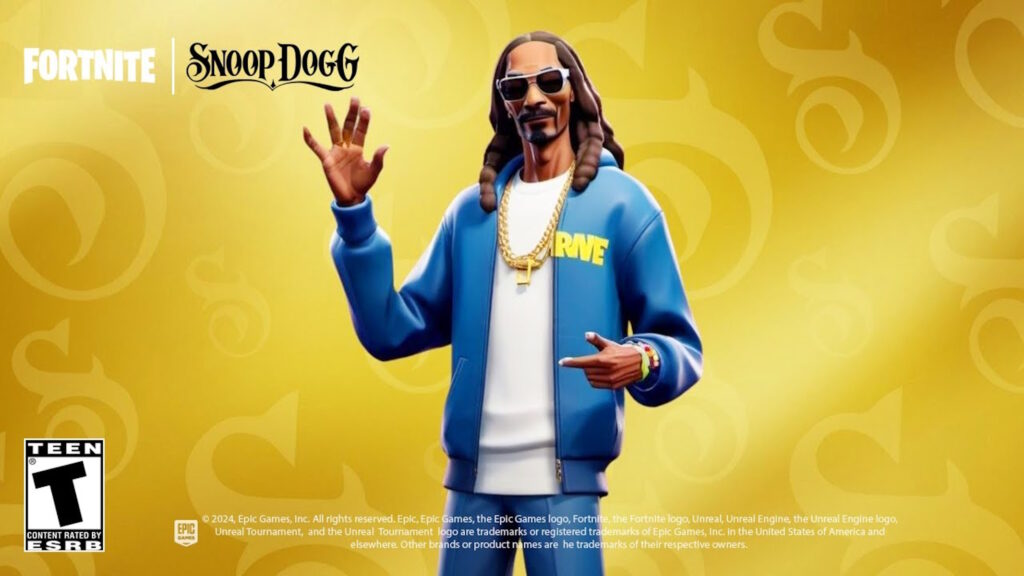 Teaser skin di Snoop Dogg su Fortnite