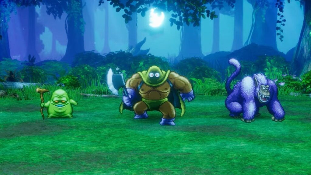 Dragon Quest 3 HD 2D Remake monsters