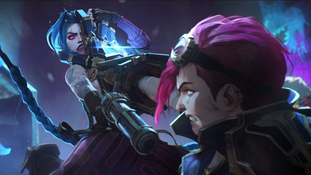 Arcane Jinx e Vi