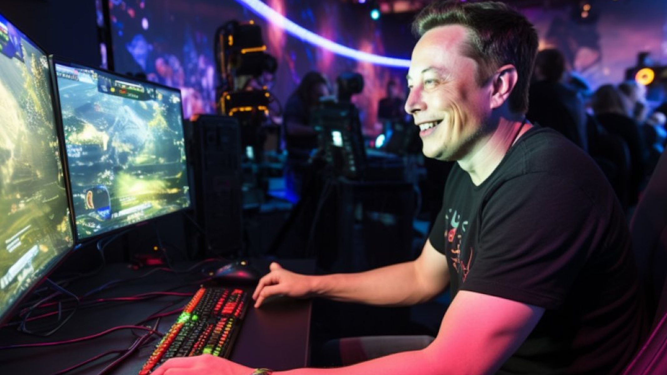 Elon Musk appassionato di gaming