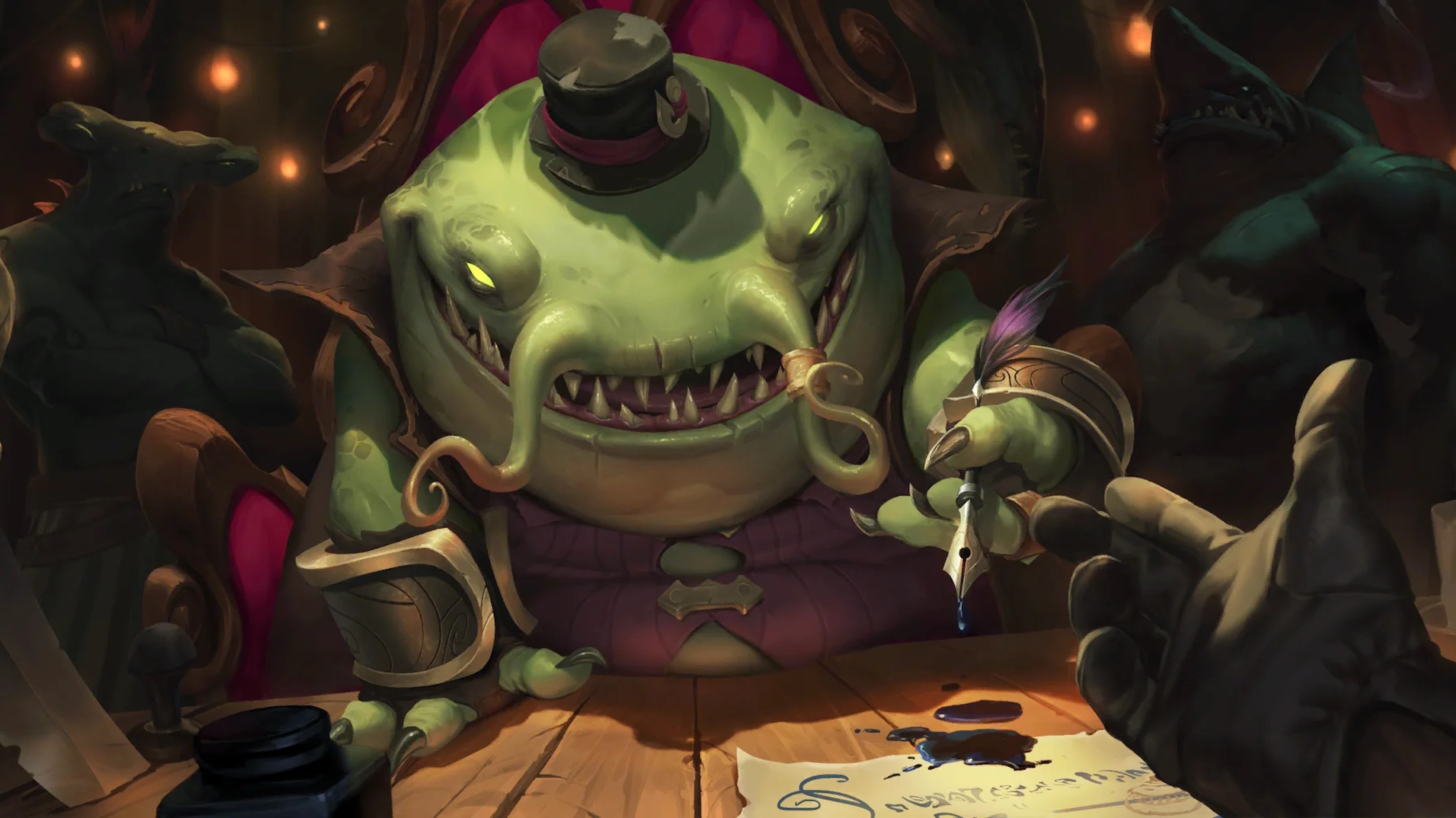 Tahm Kench di League of Legends, figura dell'avatar dello streamer No Arms Whatley