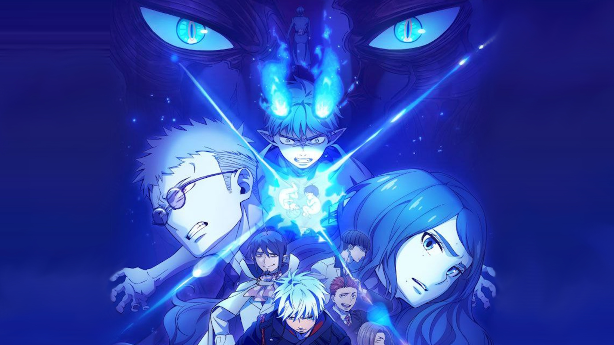 locandina Blue Exorcist: The Blue Night Saga