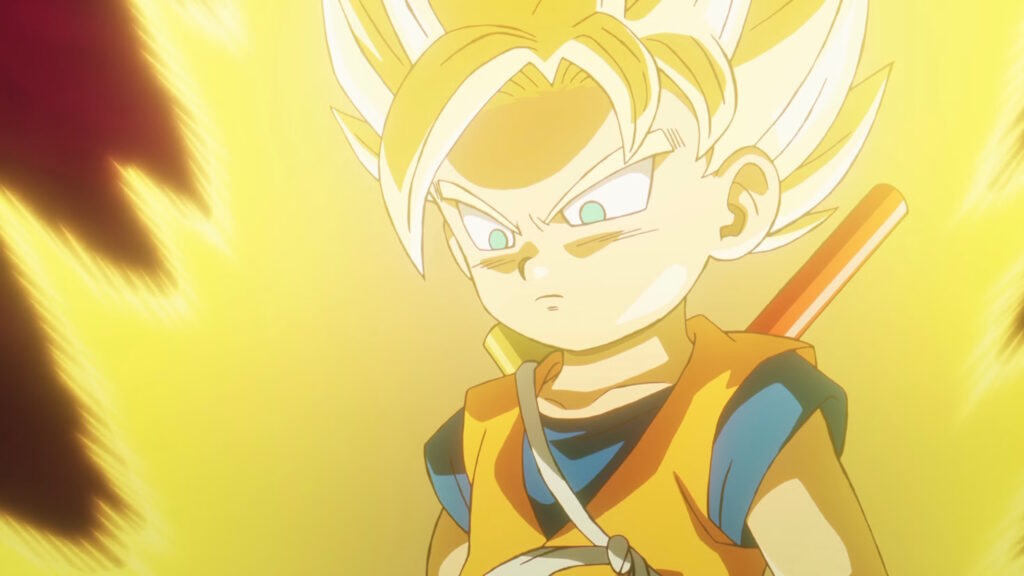 Goku Super Saiyan 2 in Dragon Ball Daima