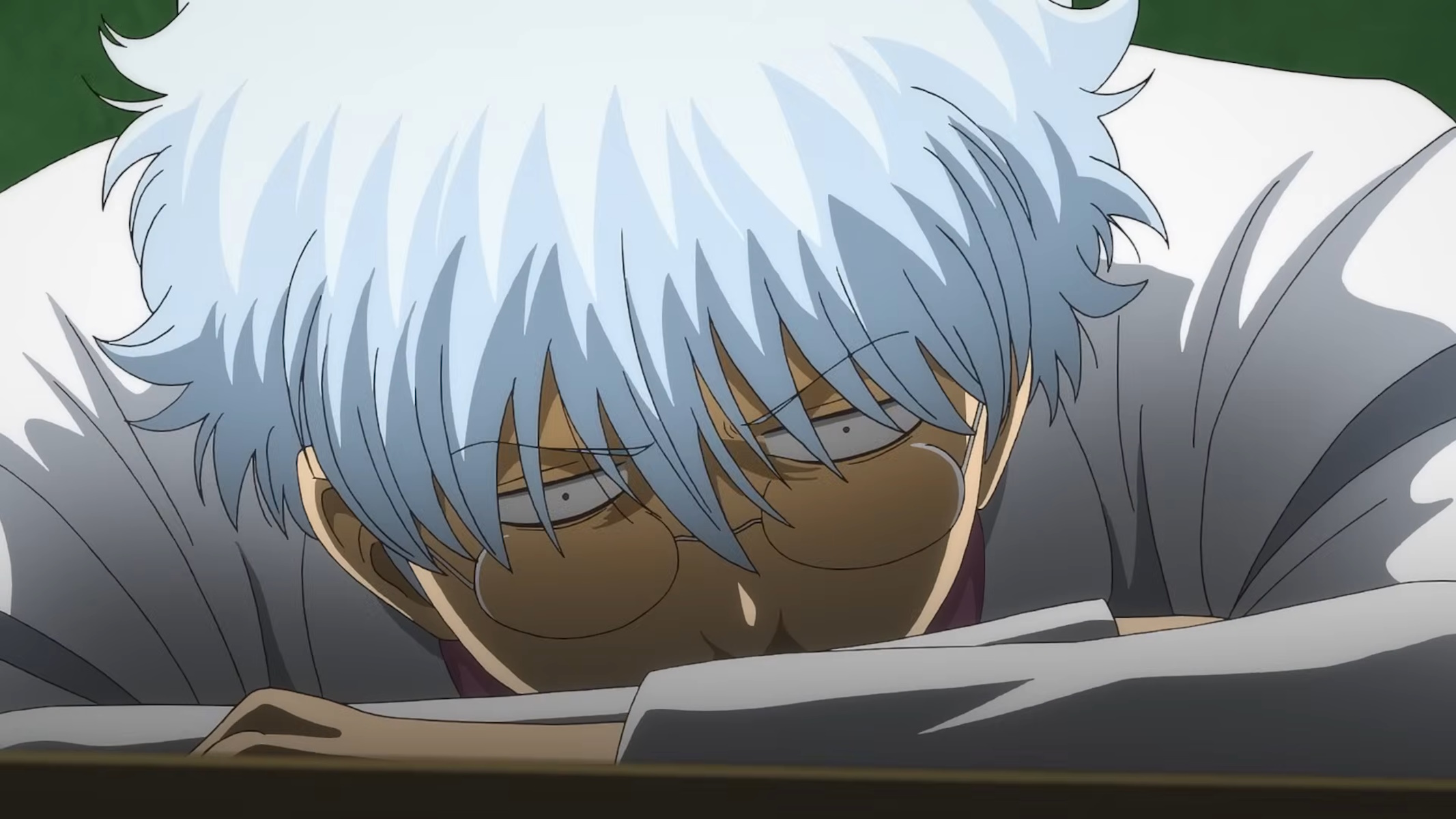 Gintoki nello spin-off 3-Nen Z-Gumi Ginpachi-Sensei dell'universo di Gintama