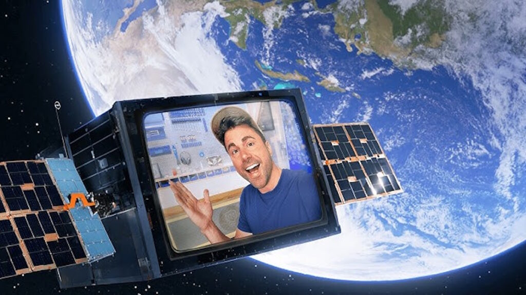 Space Selfie di Mark Rober e SpaceX