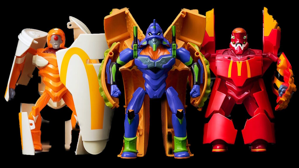 mcdonalds x evangelion gadget