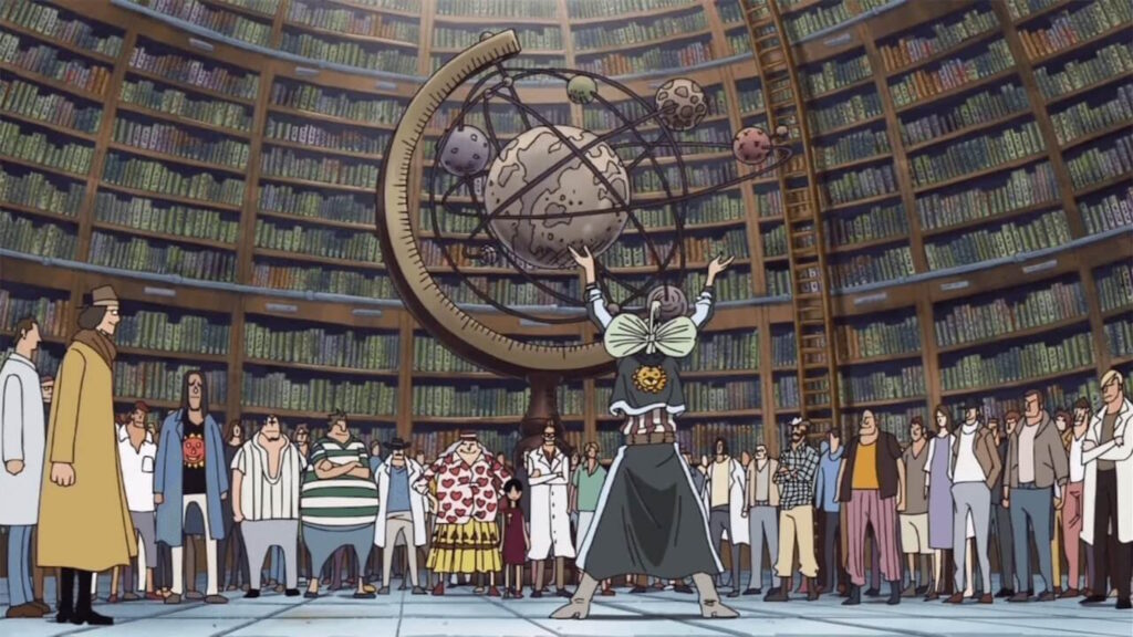 One Piece, la biblioteca di Ohara