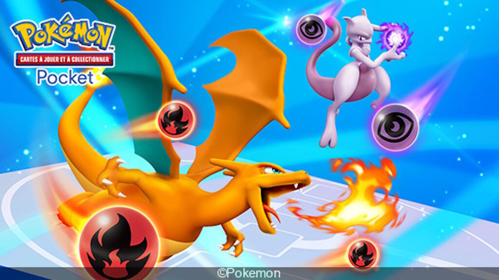 Pokemon GCC Pocket Charizard e Mewtwo