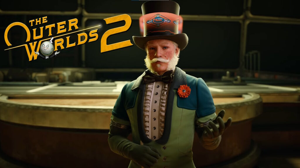 Il protagonista presentatore di The Outer Worlds 2