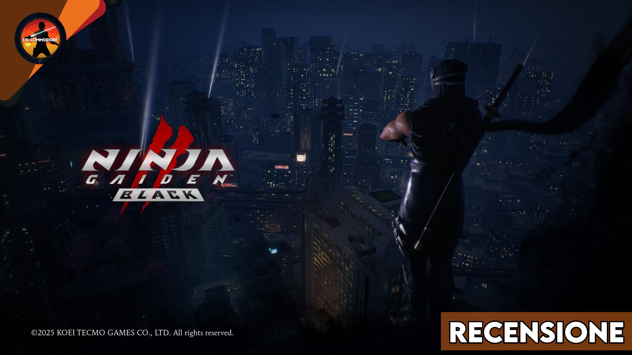 Ninja Gaiden 2 Black recensione copertina