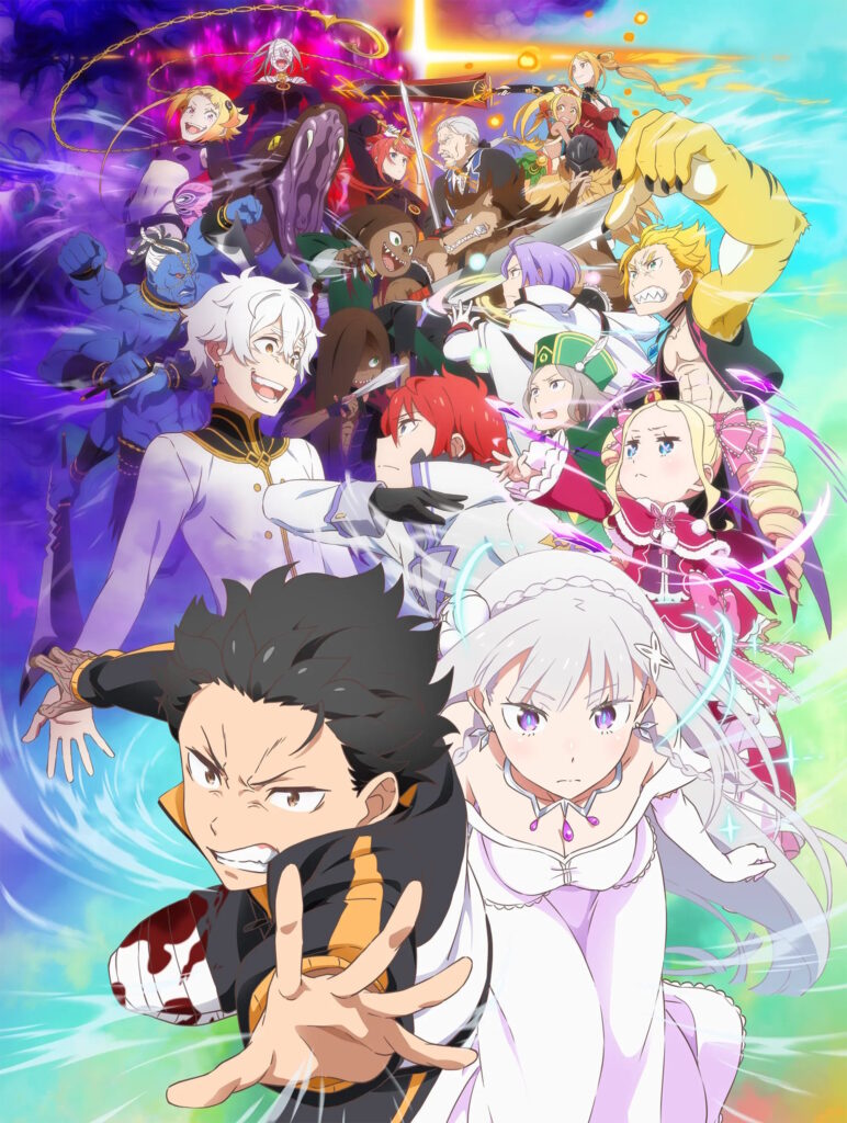 copertina della terza stagione di Re:Zero