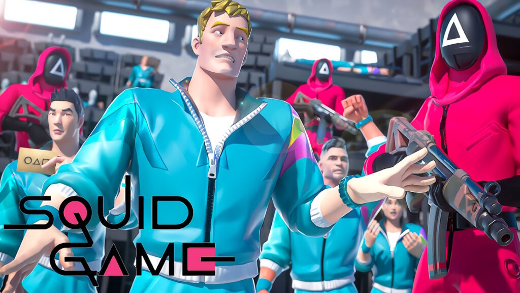 squid games x fortnite fanmade