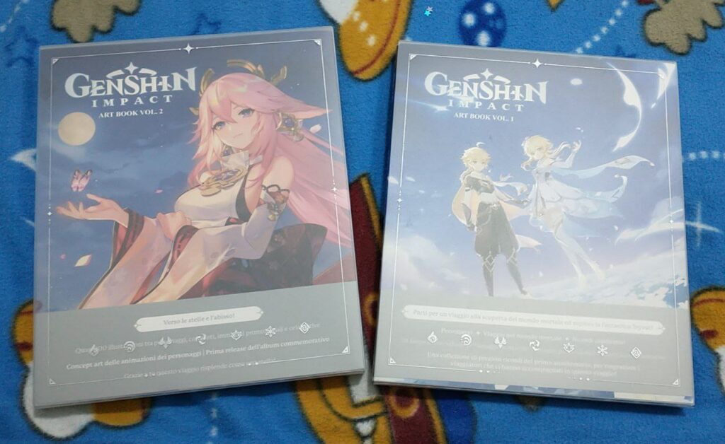 genshin impact artbook