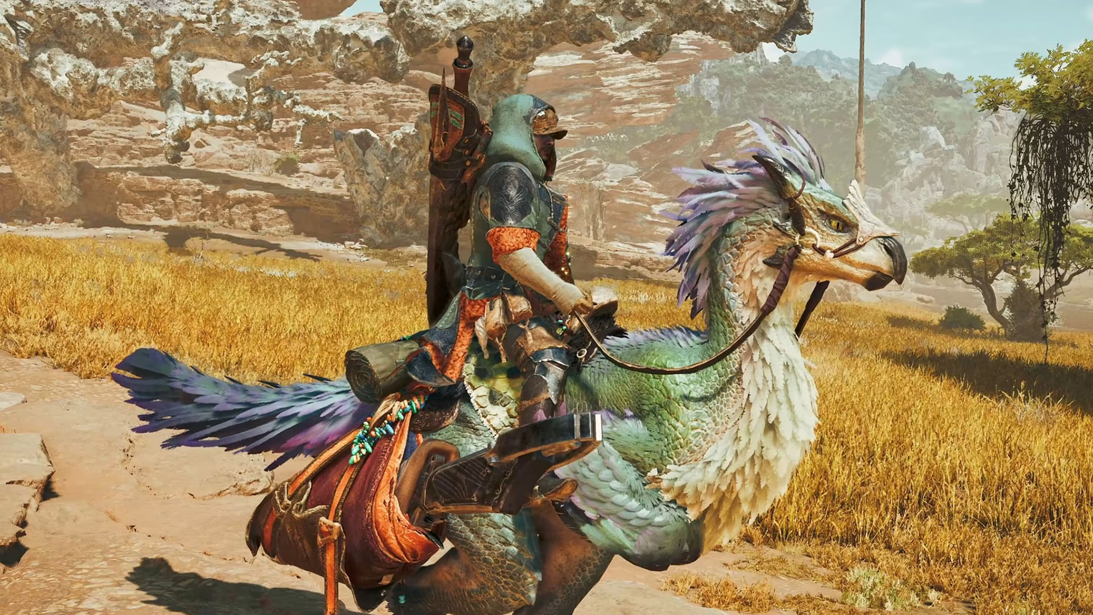 Seikret in Monster Hunter Wilds