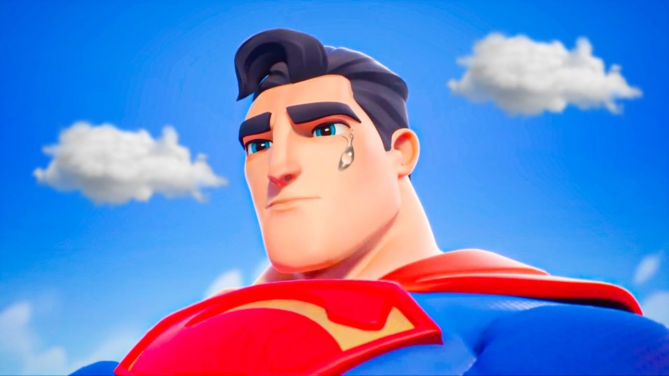 Superman triste in Multiversus