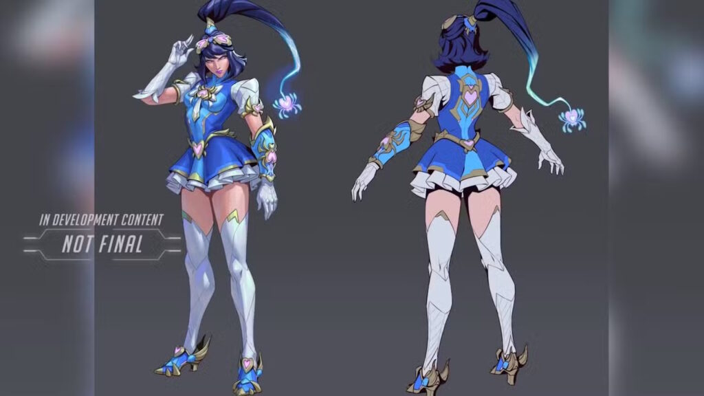 Skin DokiWatch di Widowmaker nella Stagione 16 di OverWatch 2