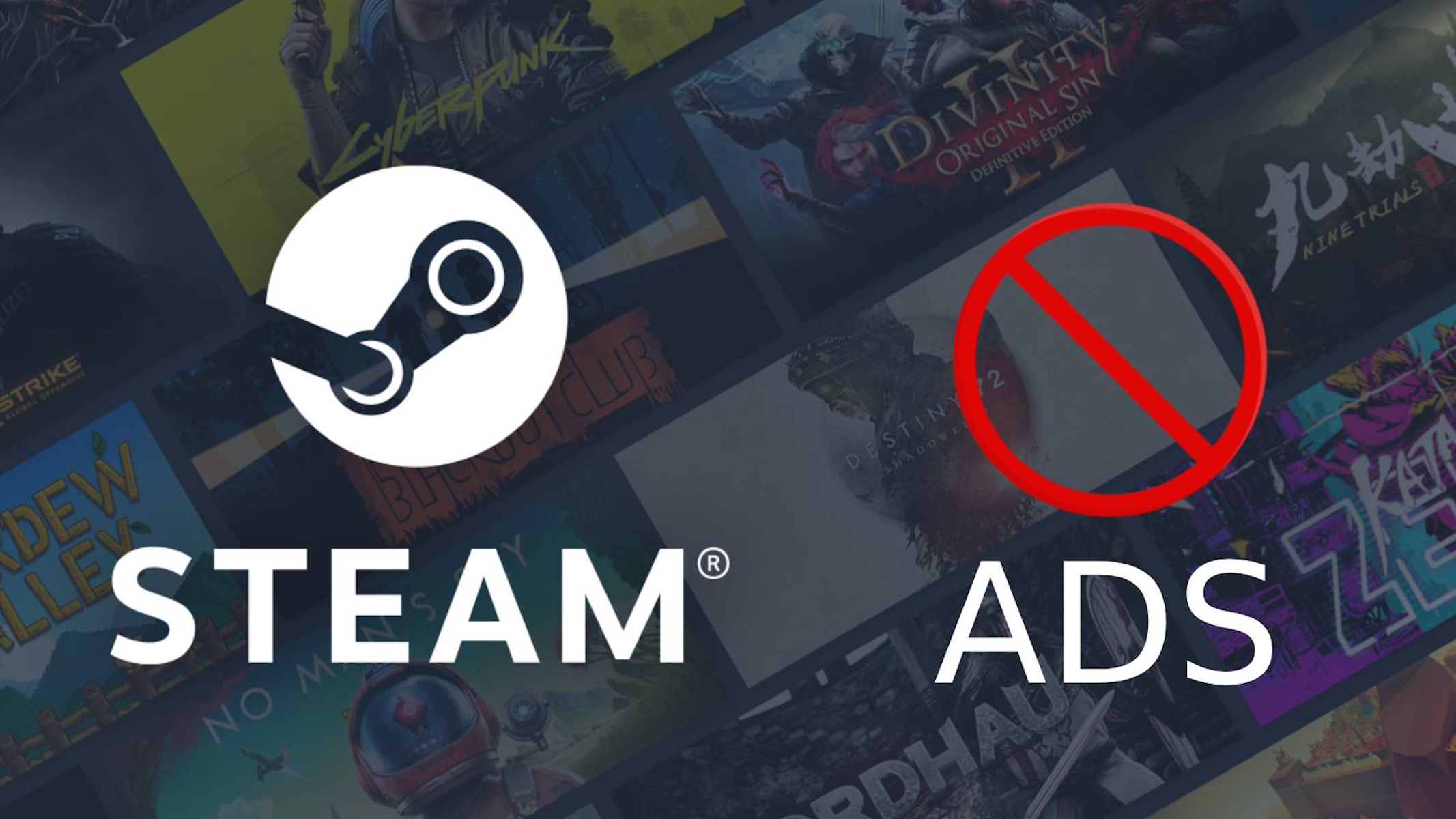 Steam blocca le ads sui giochi