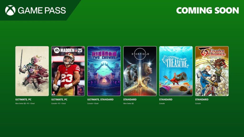 xbox game pass prima meta febbraio 2025