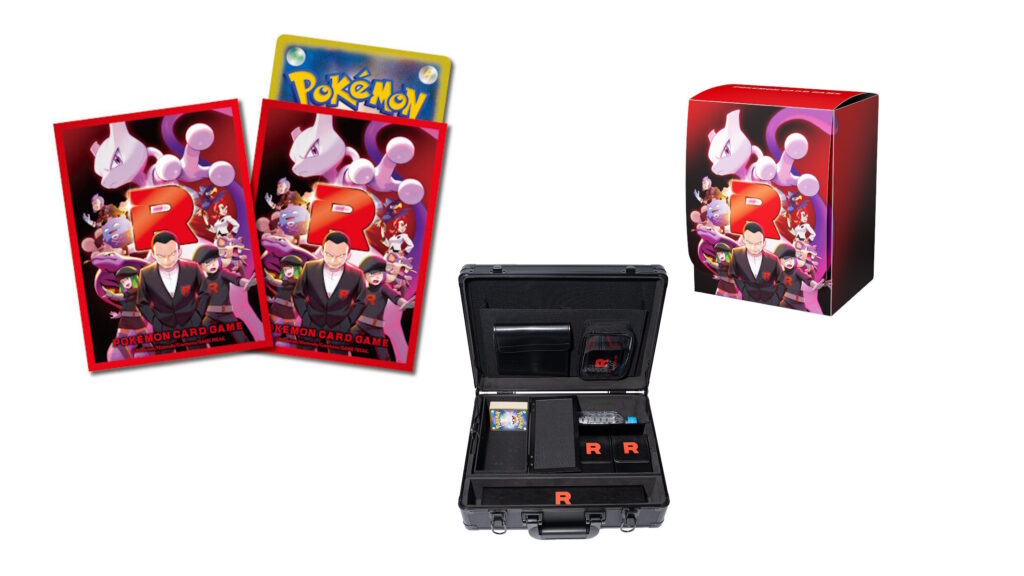 accessori set pokemon glory team rocket