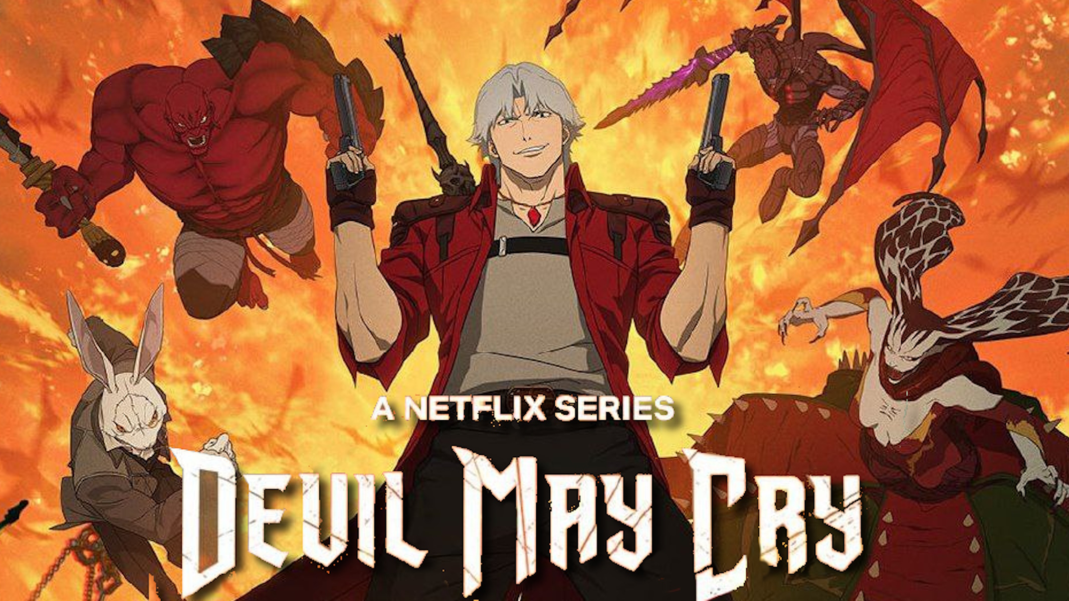 Key visual di Devil May Cry su Netflix