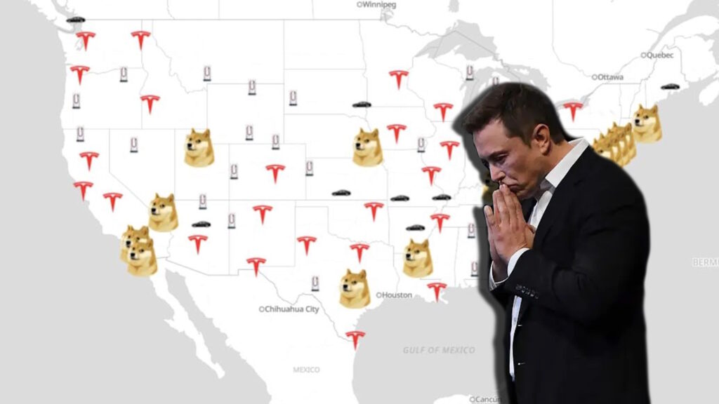 elon musk mappa proprietari tesla