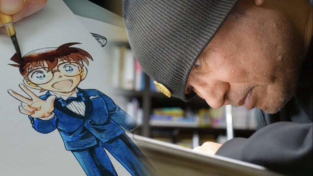 gosho aoyama autore detective conan