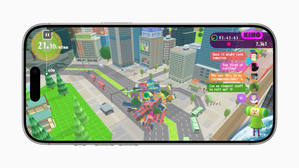 Katamari Damacy Rolling Live su Apple Arcade