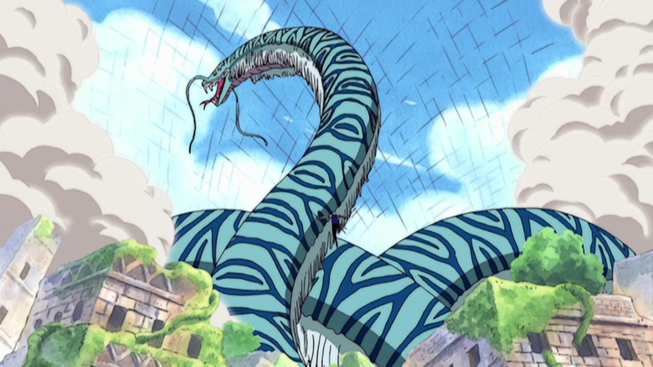 il serpente Nola di One Piece