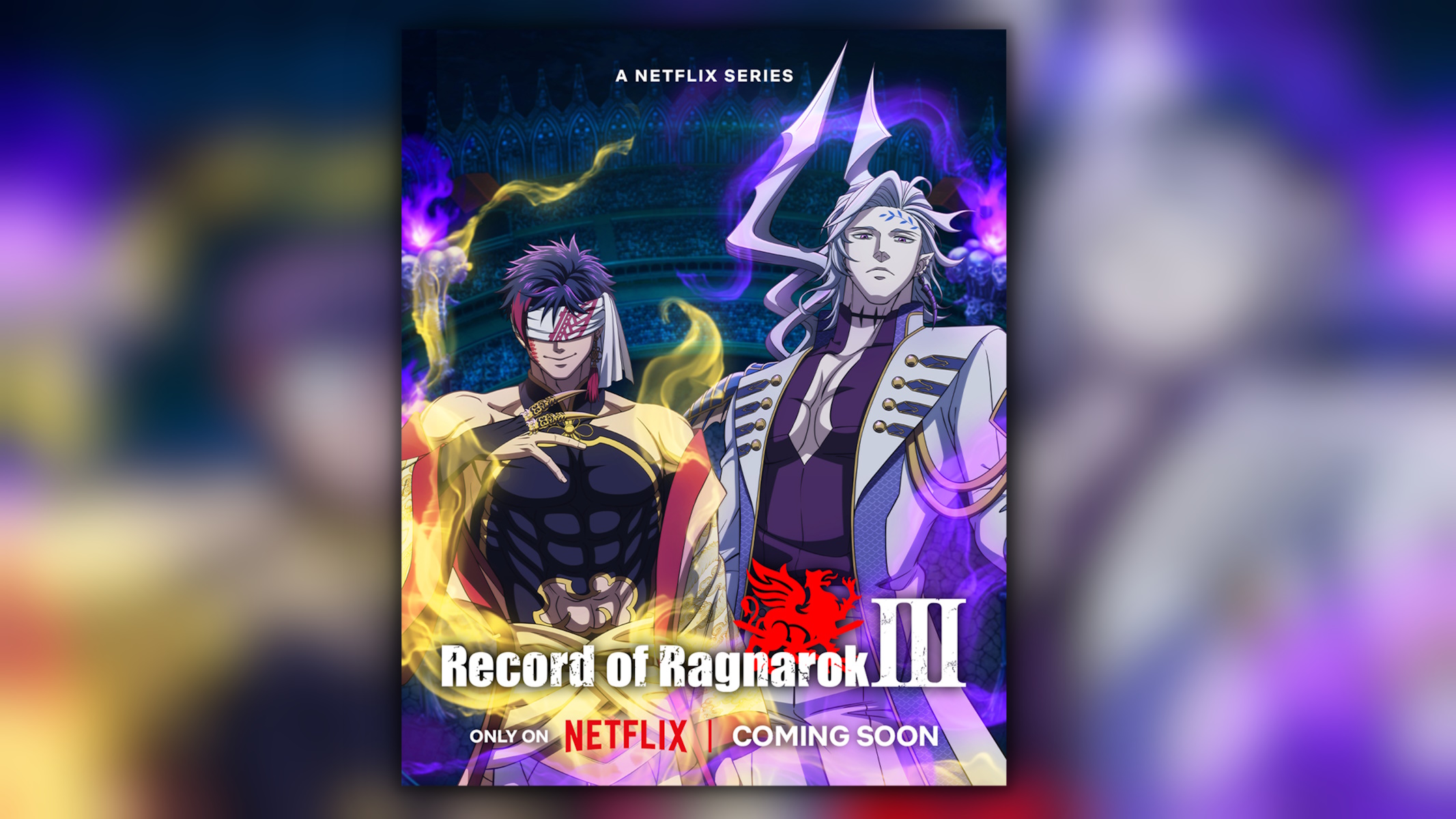 Key visual per la Stagione 3 di Record of Ragnarok