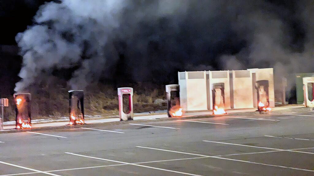 tesla supercharger