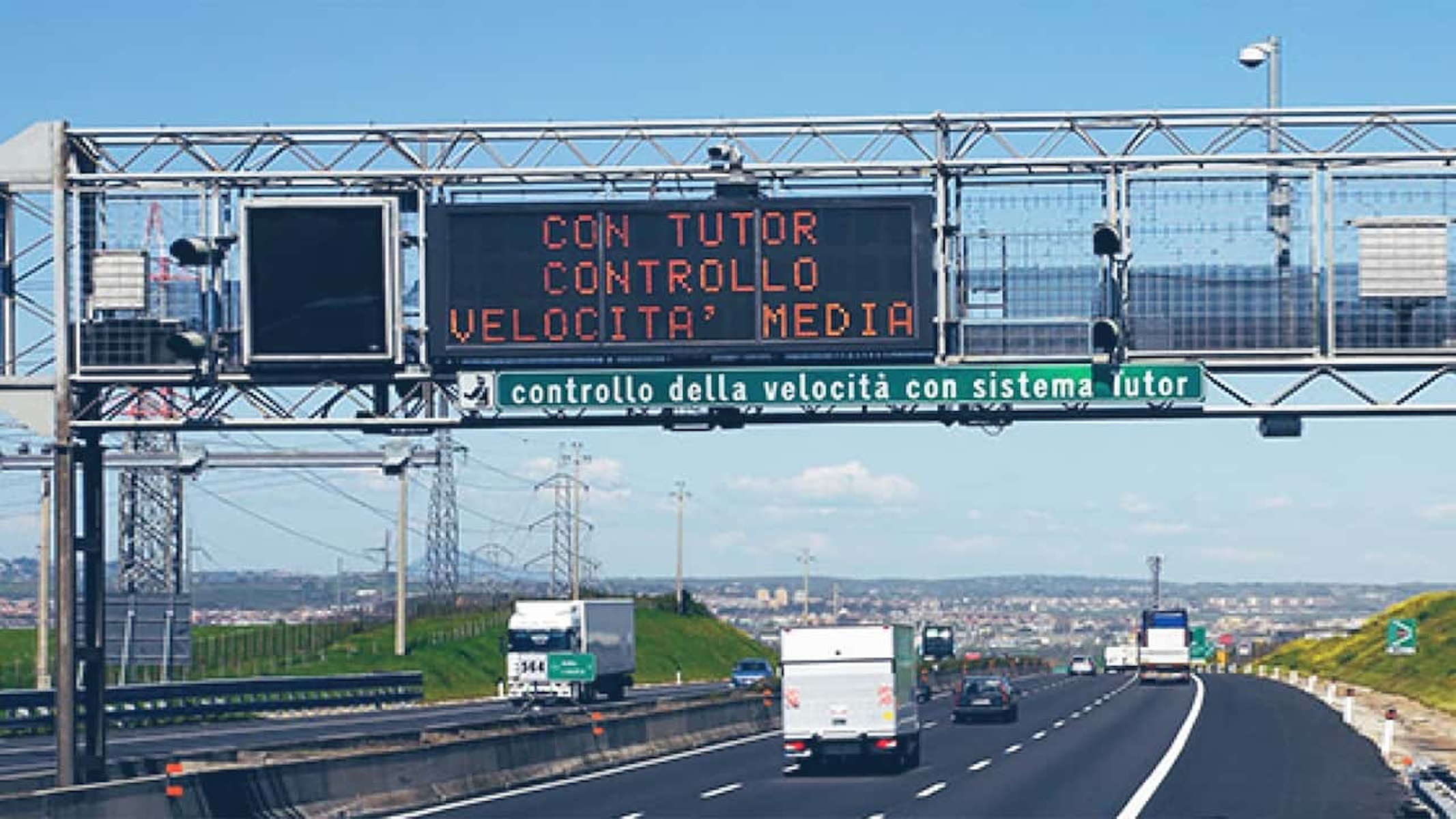 Autostrade con sistema di controllo Tutor 3.0