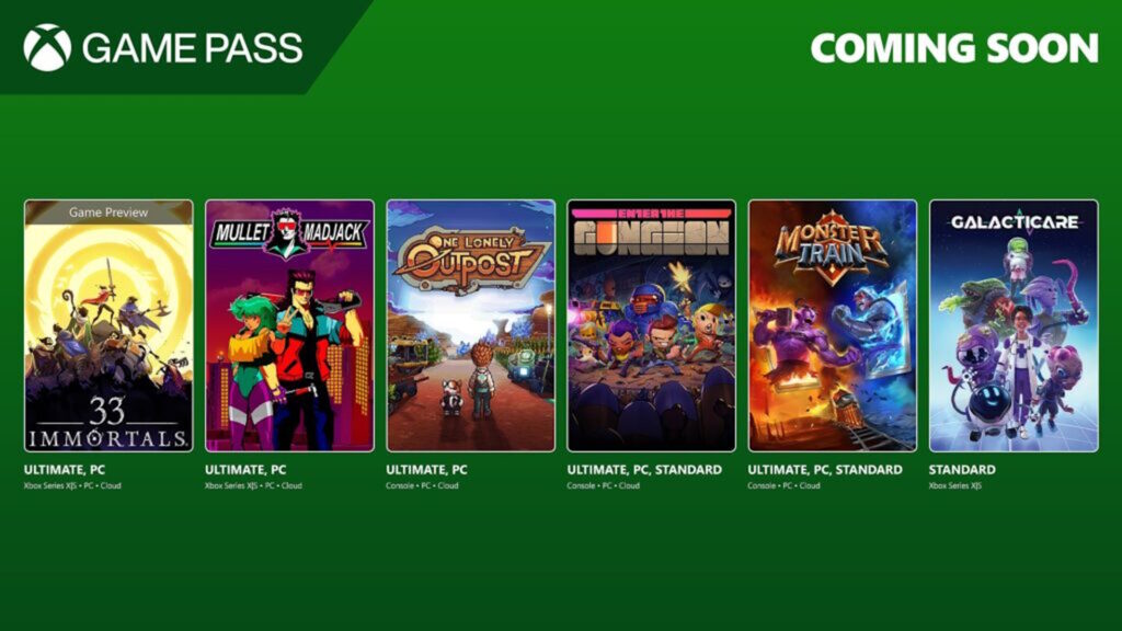 xbox game pass marzo 2025