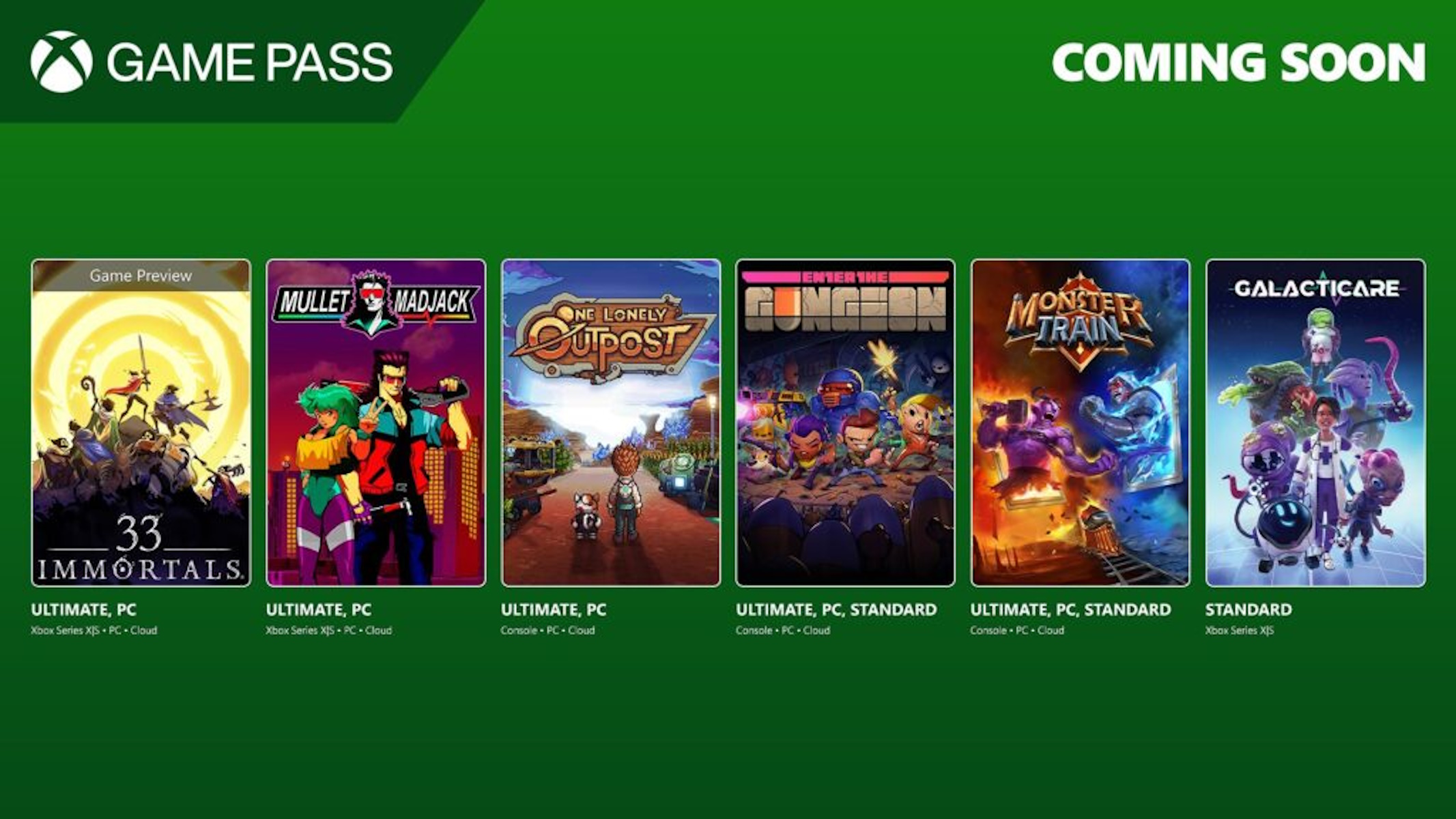 Titoli in arrivo su Xbox Game Pass per Marzo 2025